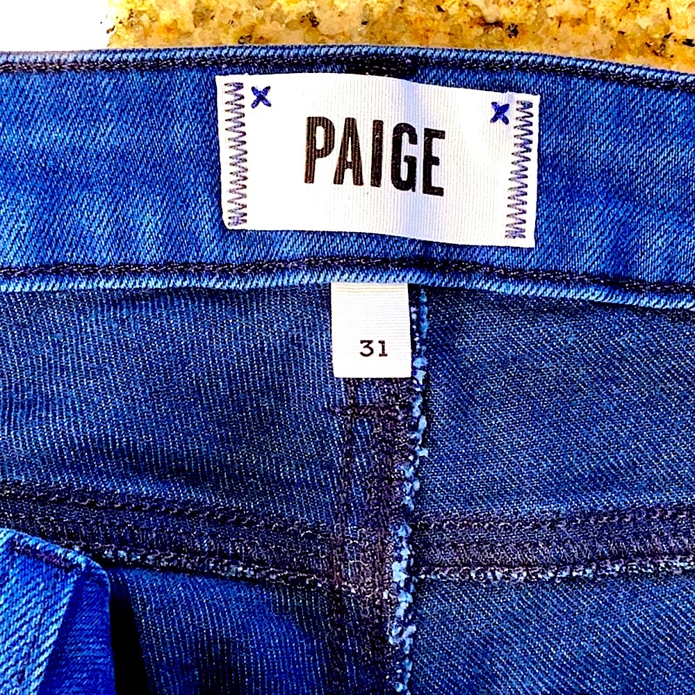 PAIGE VERDUGO ULTRA SKINNY JEANS. MEDIUM WASH. SIZE 31 - Picture 7 of 12